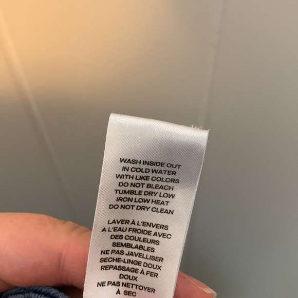 Good American Corset Good Classic Straight Leg Jeans Zip Closure Size 16 - Picture 7 of 7